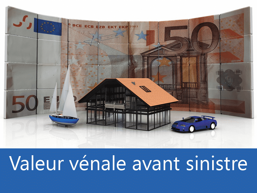 Valeur vénal avant sinistre 17, valeur des biens assurance La Rochelle, expert valeur vénale Charente Maritime,